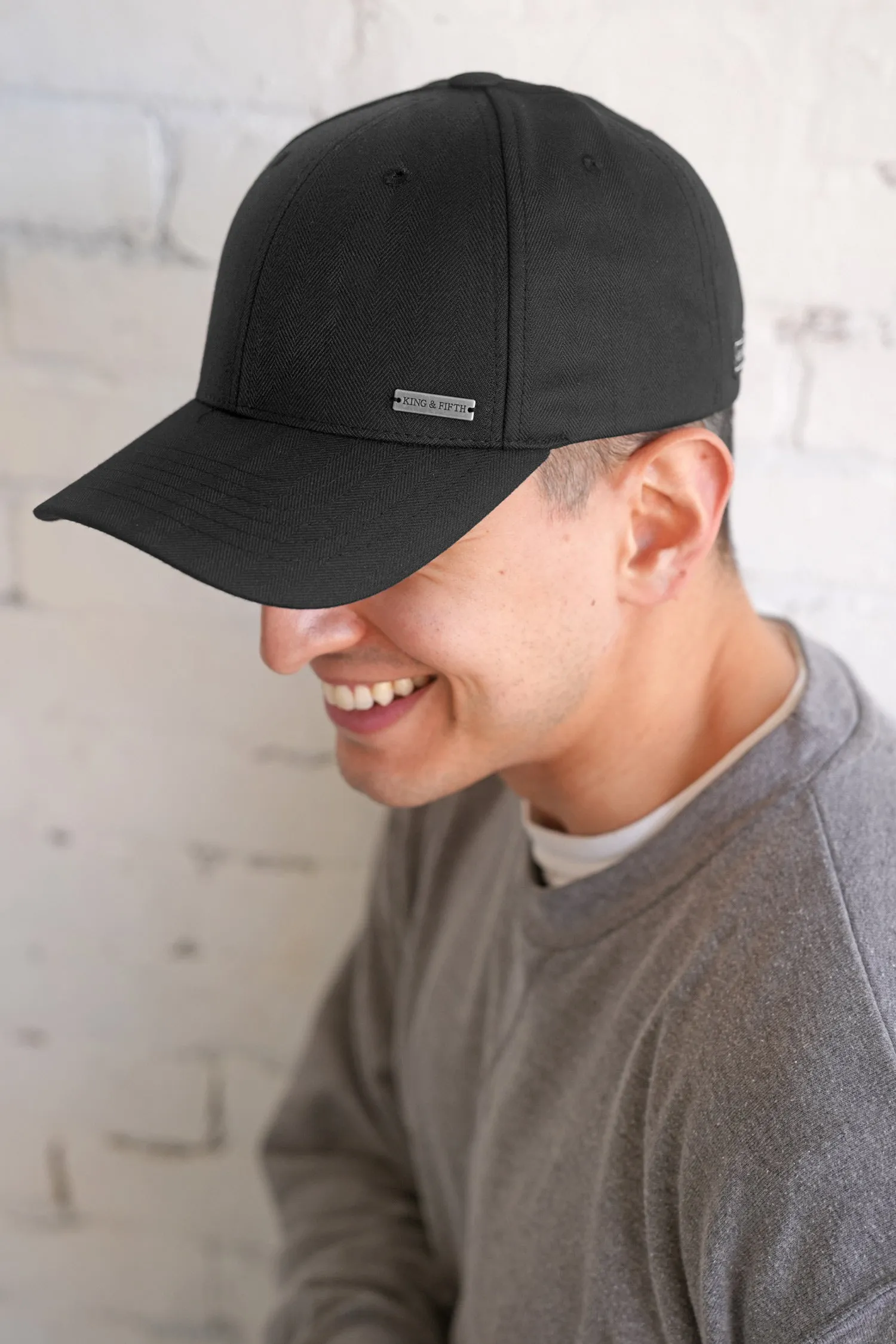 Mens Baseball Cap - The Senna LW Canvas