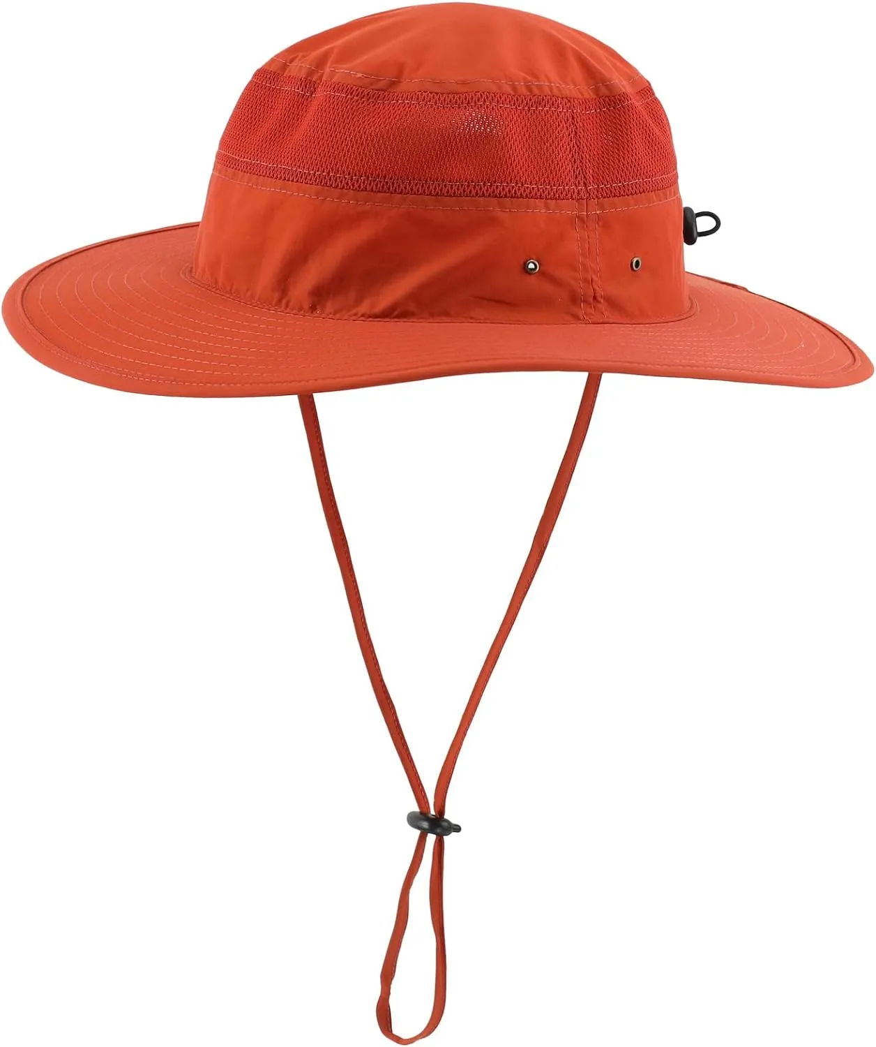 Men's Black Sun Hat Wide Brim Bucket Beach Safari Fishing Hat