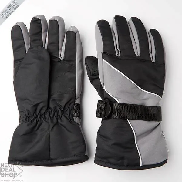 Men's Outdoor Waterproof Snow & Ski Gloves