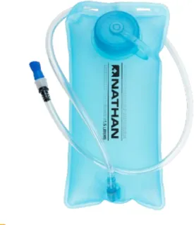 Nathan 1.5L Hydration Bladder BPA Free, 1.5 Liter Water Bladder for Hiking Backpack, Hydration Backpack, Hydration Pack, Running, Walking, Obstical Course Race, Cycling