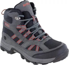 Northside Unisex-Child Rampart Mid Hiking Boots - Lightweight Performance | Suede/Ripstop Nylon Moisture-Wicking Quick Lace-Up Durable TPR Outsole | Kids Hiking Adventure Essential