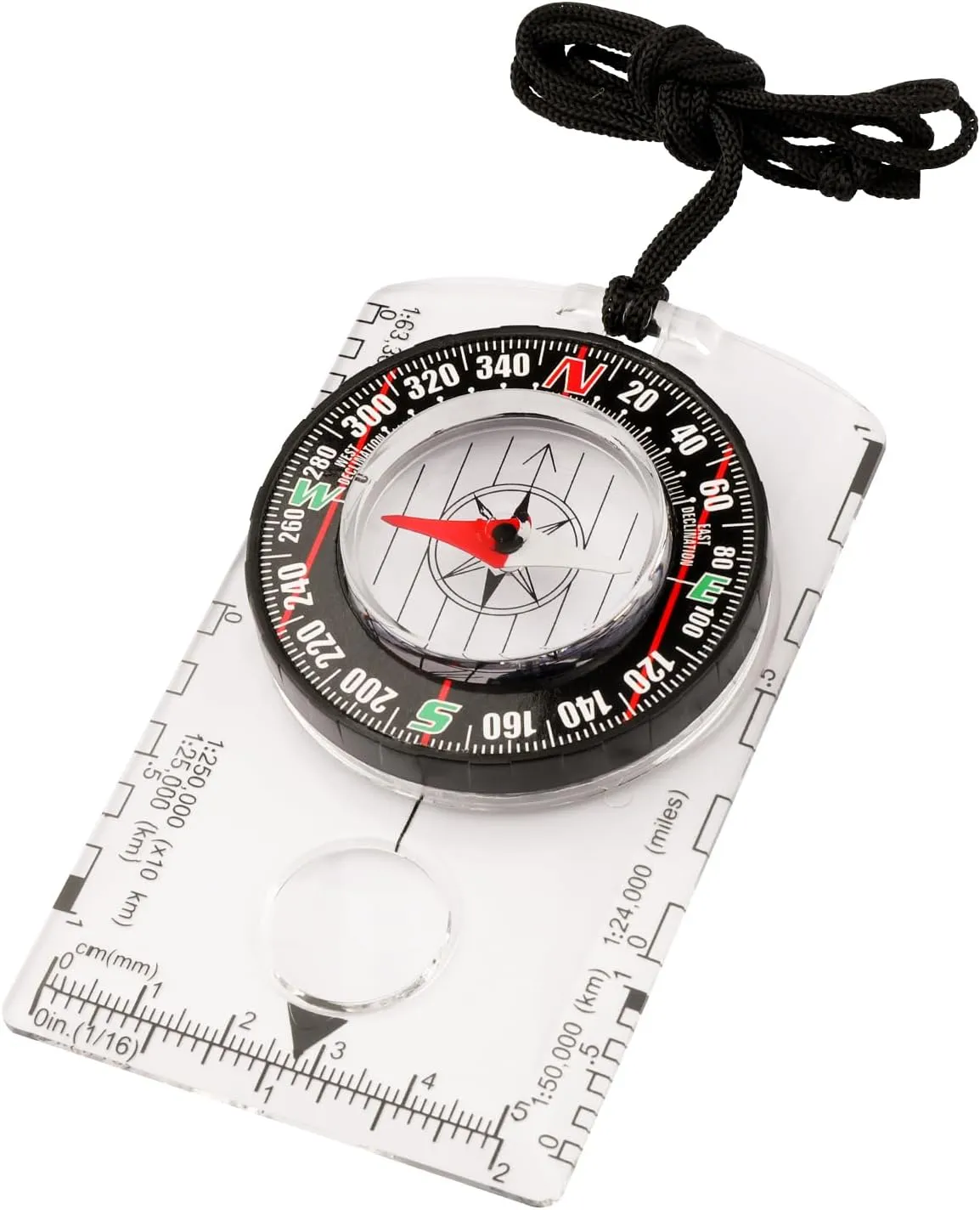 Orienteering Compass, Wilderness Survival Compass for Kids- Magnetic Gear Set Navigation Map- Backpacking Camping Hunting Survival