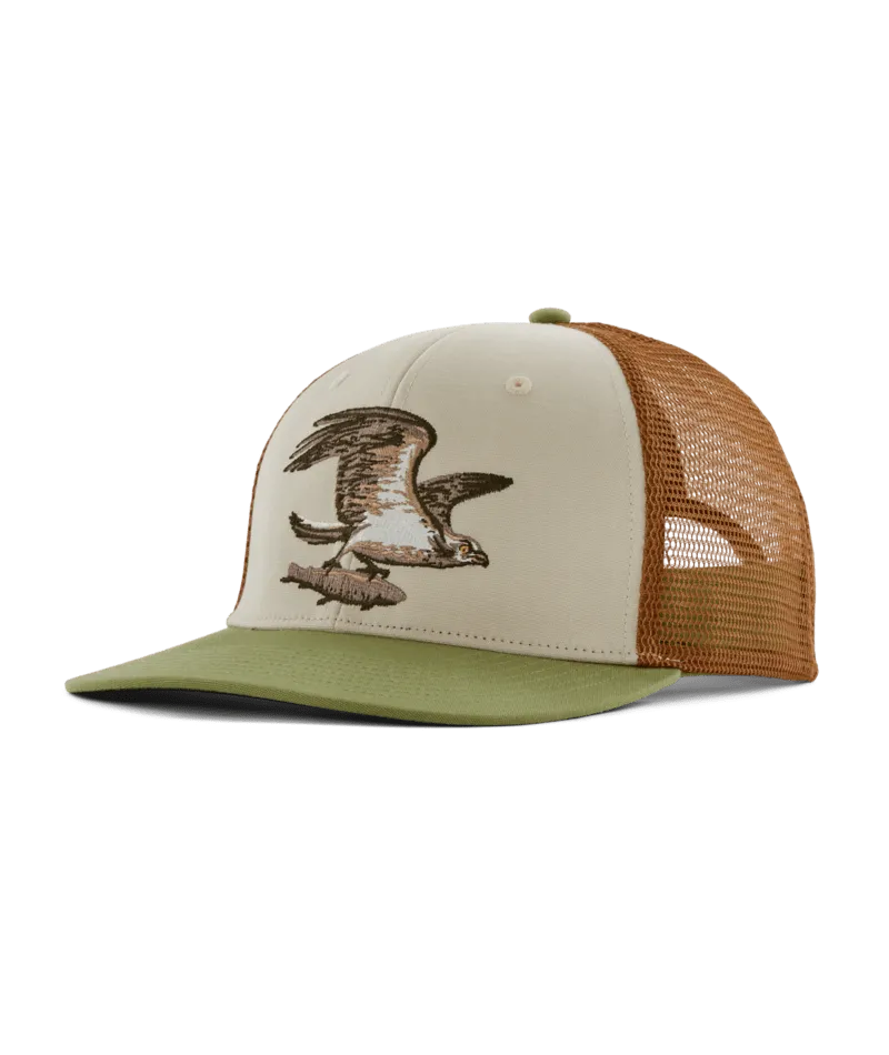 Patagonia Take a Stand Trucker Hat-Stream Fed: Pumice