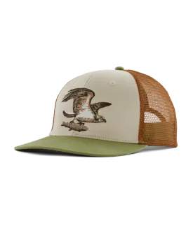 Patagonia Take a Stand Trucker Hat-Stream Fed: Pumice