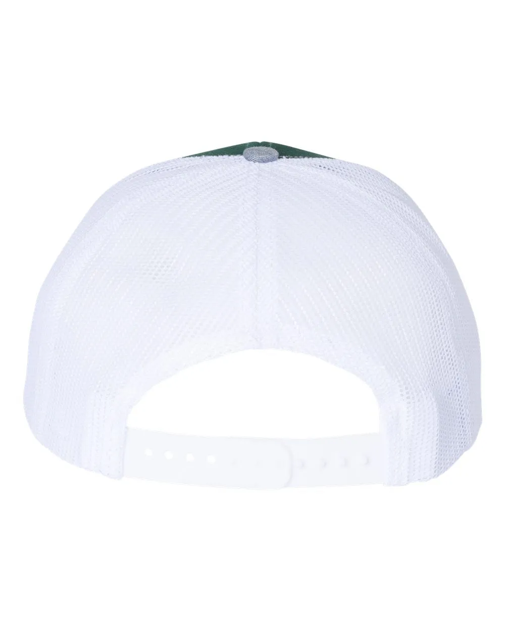 Richardson 112 Trucker Hat - Dark Green / White / Heather Gray