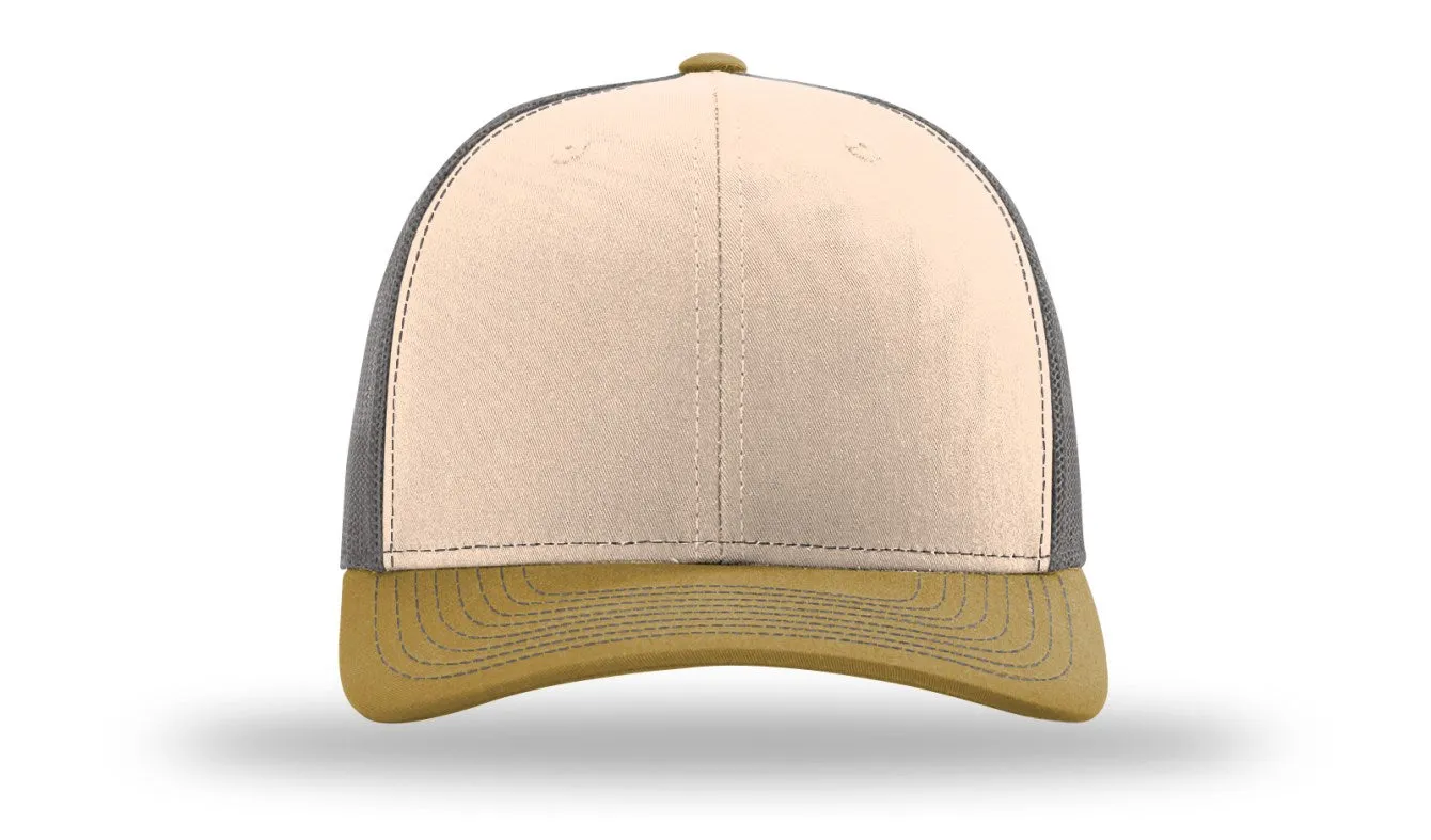Richardson 112 Trucker Hat - Mink / Beige / Charcoal