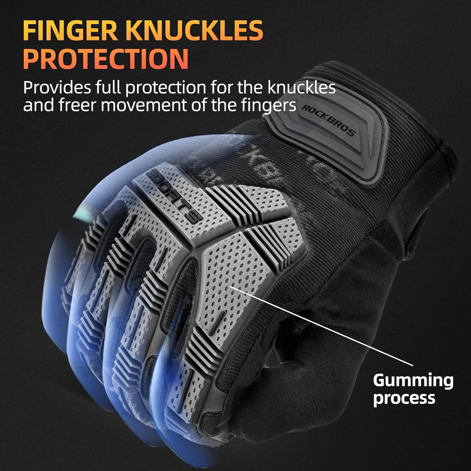 ROCKBROS Mountain Bike Gloves Dirt Bike Gloves
