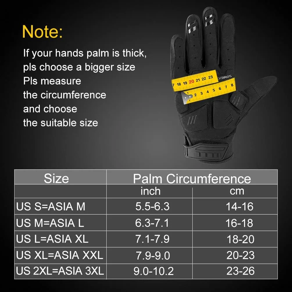 ROCKBROS Mountain Bike Gloves Dirt Bike Gloves