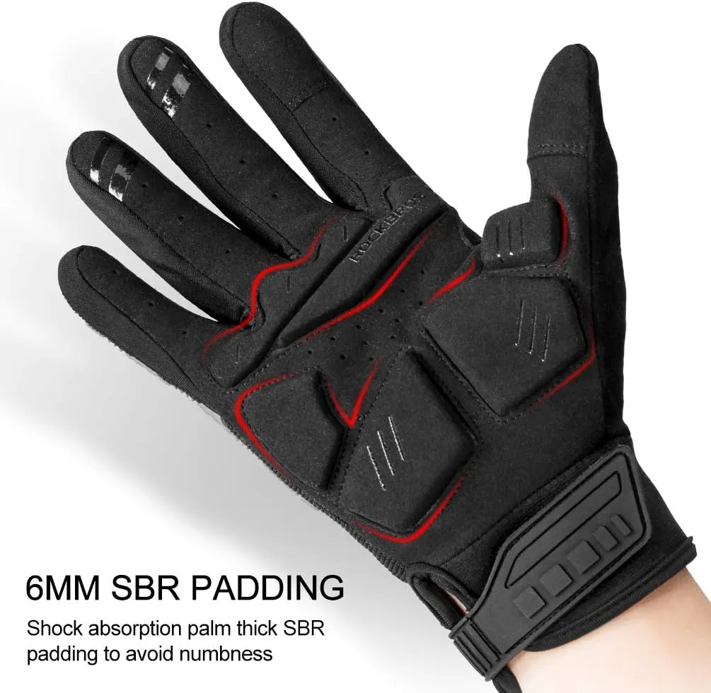 ROCKBROS Mountain Bike Gloves Dirt Bike Gloves