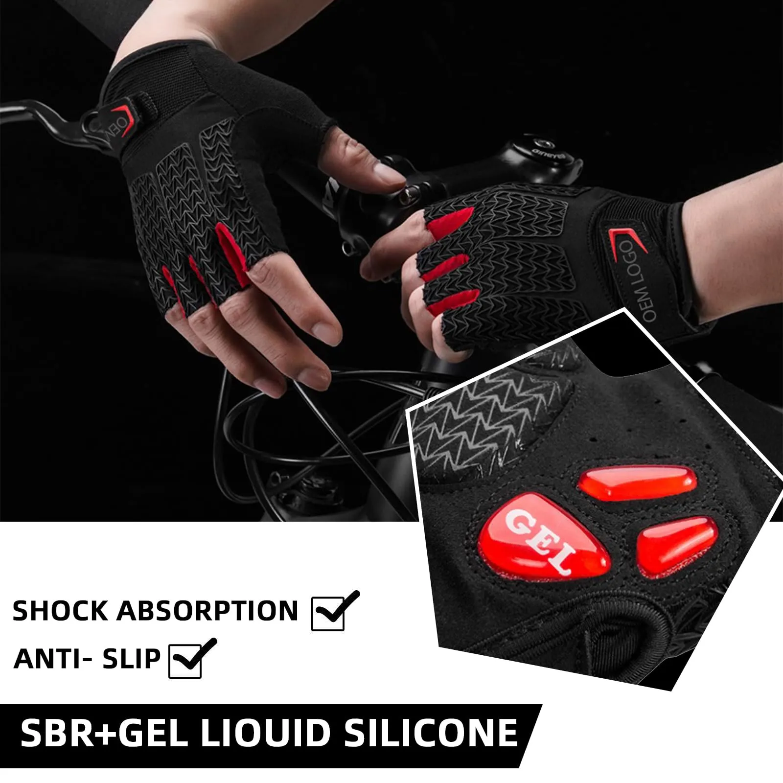 ROCKBROS Winter Cycling Windproof Anti-Slip Thermal Bike Gloves for Cycling,Biking,Running