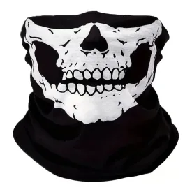 Skull Pattern Face Mask Windproof Scarf Breathable Bandana And Balaclava