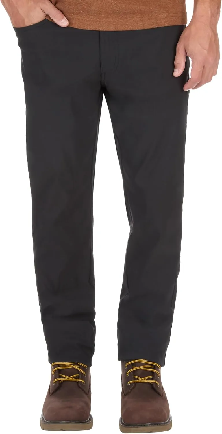 The American Outdoorsman Men's 5-Pocket Stretch Nylon Pants - Multiple Pockets for Storage - Travel Pants