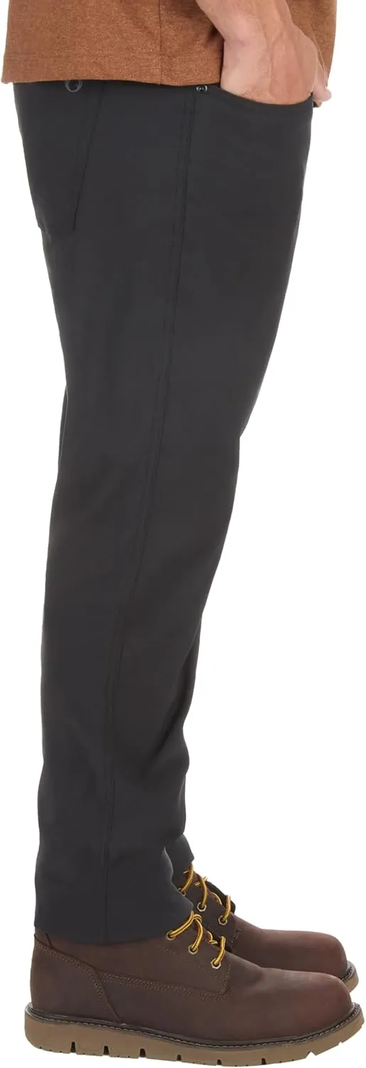The American Outdoorsman Men's 5-Pocket Stretch Nylon Pants - Multiple Pockets for Storage - Travel Pants