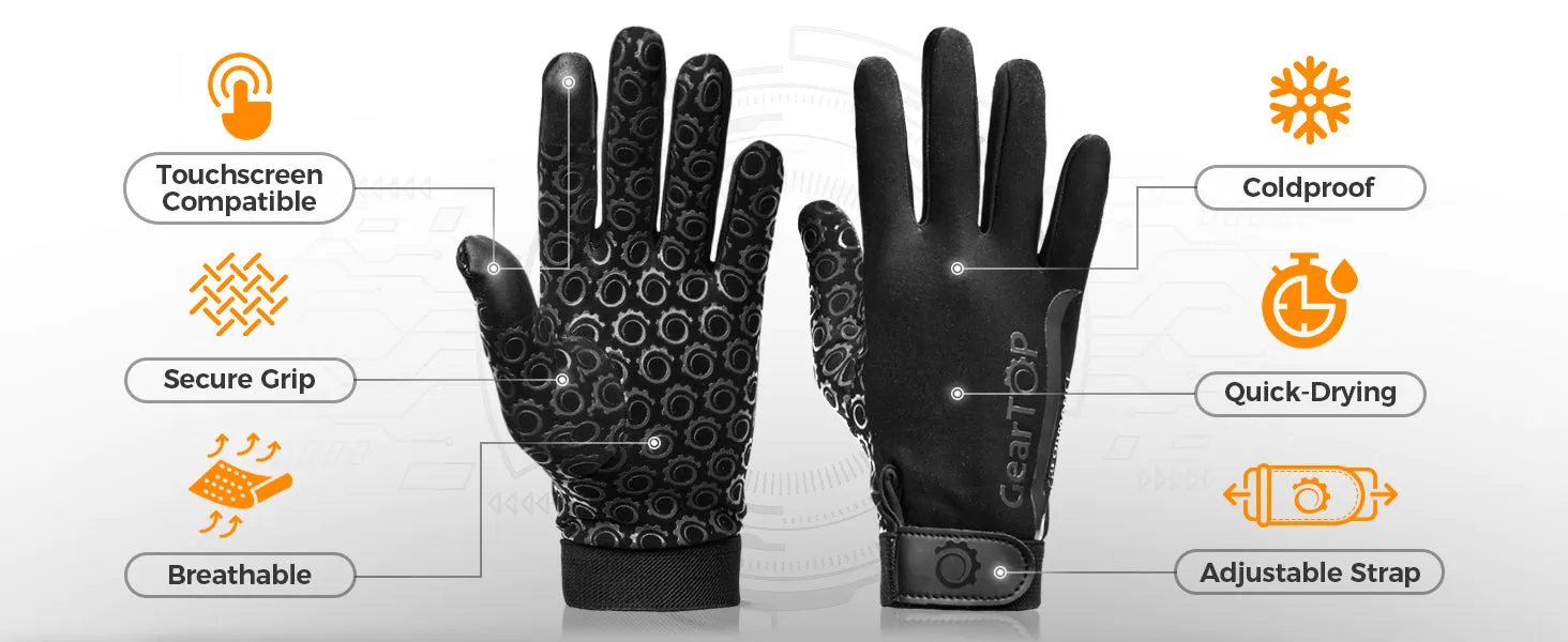 Touch Screen Running Gloves