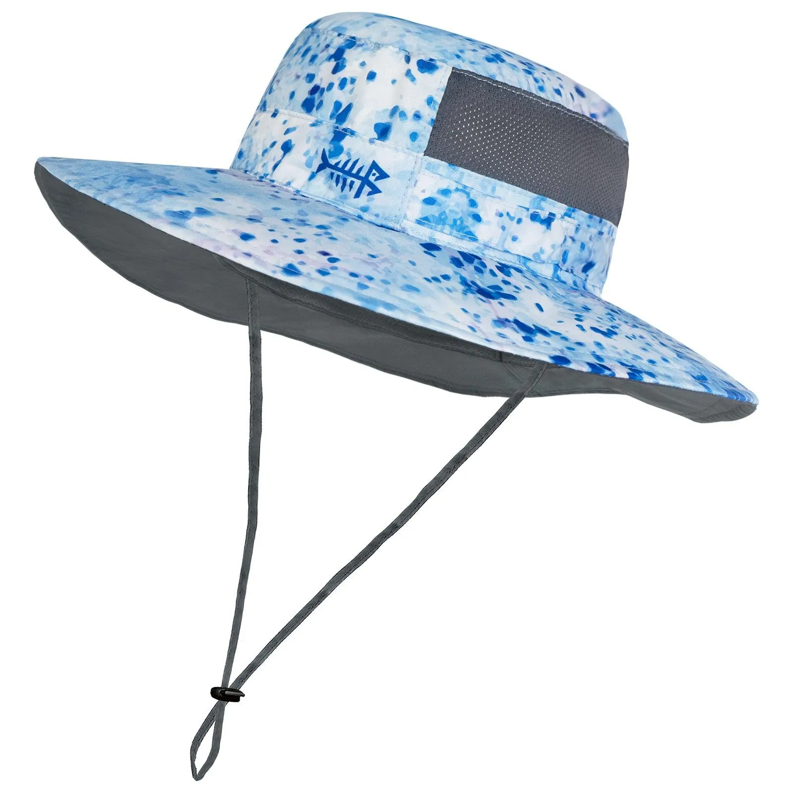 Unisex UPF 50  Wide Brim Bucket Hat with Detachable Neck Flap FH02