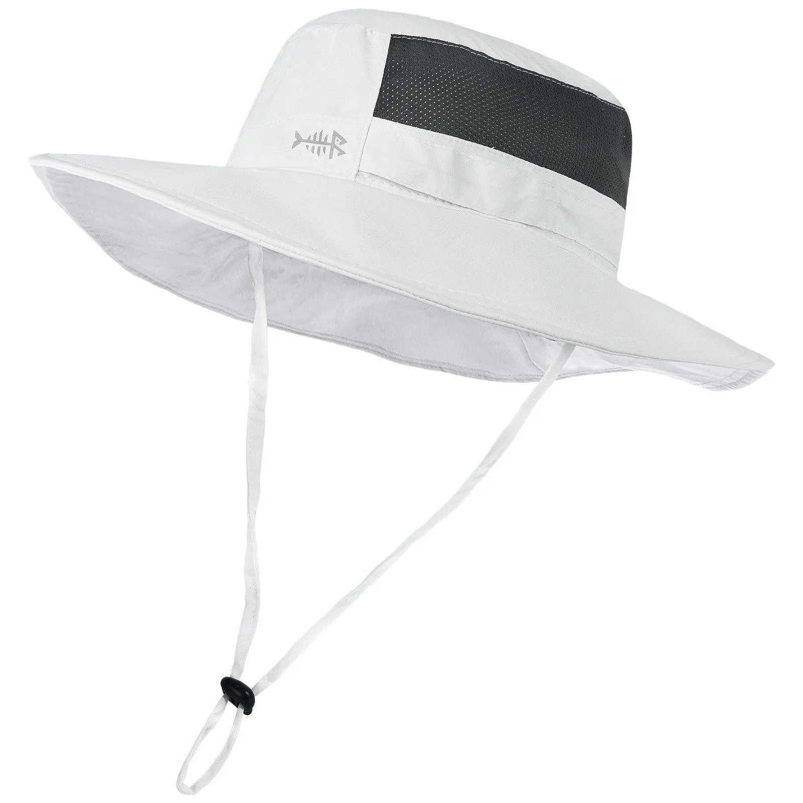 Unisex UPF 50  Wide Brim Bucket Hat with Detachable Neck Flap FH02