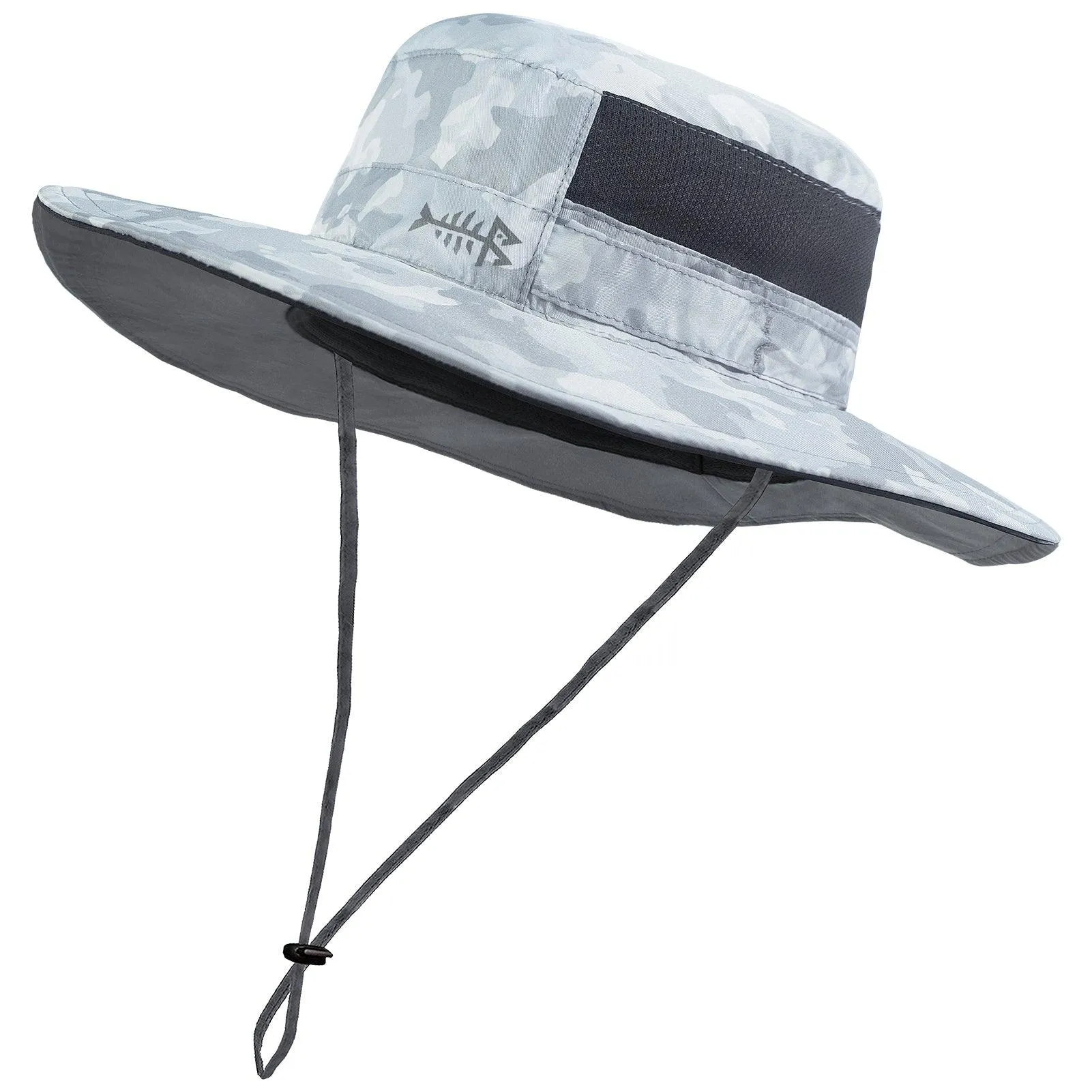 Unisex UPF 50  Wide Brim Bucket Hat with Detachable Neck Flap FH02