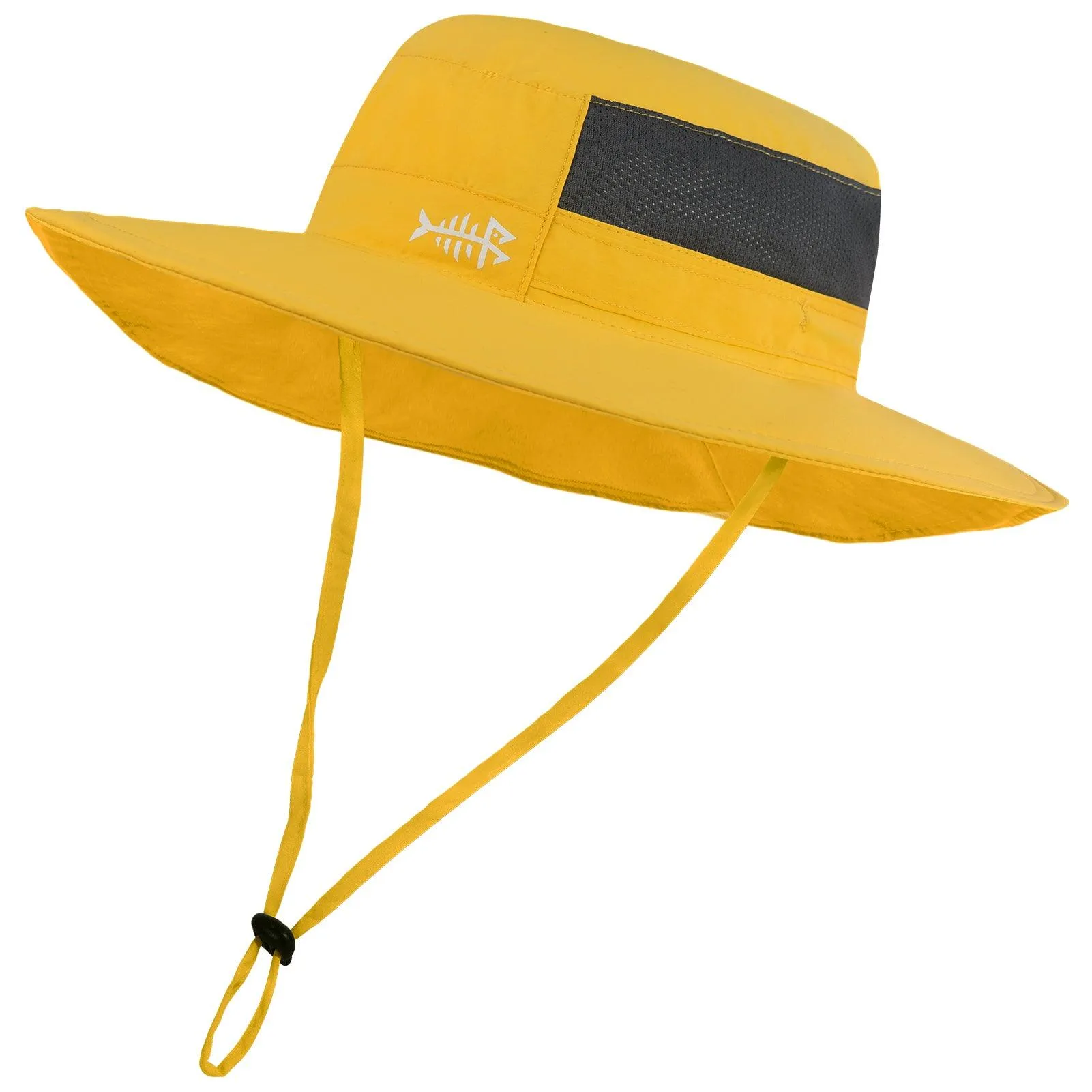 Unisex UPF 50  Wide Brim Bucket Hat with Detachable Neck Flap FH02