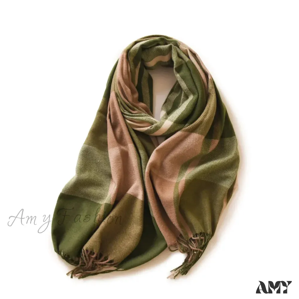 Winter Warm Cashmere Unisex Scarf - Long Windproof and Skin Friendly