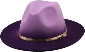 Women Men Winter Woolen Fedoras Top Hat Jazz Caps Round Caps Bowler Hats